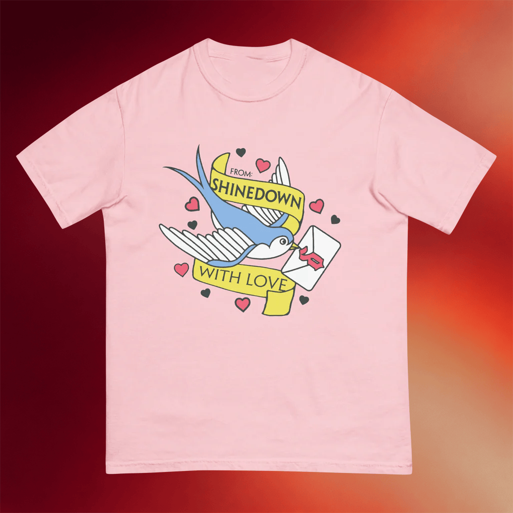 Shinedown Merch 2026 From Shinedown With Love Shirt Birthday Gift For Her - Merchluma