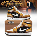 Customized Brandon Flowers On Tour 2026 Signed Sneakers Brandon Flowers Merch Music Fan Gear - Merchluma