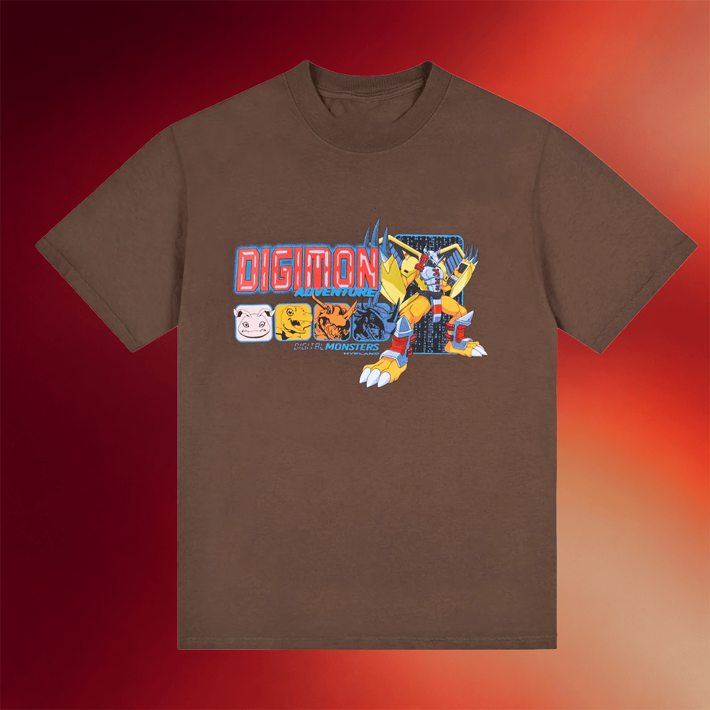 Hypland Merch Digimon Squares Shirt Birthday Ideas For Boyfriend - Merchluma