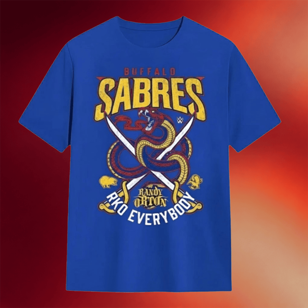 Randy Orton Buffalo Sabres Shirt Game Day Apparel Gifts For Ice Hockey Fans - Merchluma