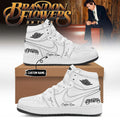 Personalized Brandon Flowers Merch BF On Tour 2026 Signature Sneakers Gift For Music Lovers - Merchluma