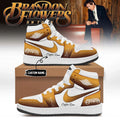 Personalized Brandon Flowers On Tour 2026 Signed Sneakers Brandon Flowers Merch Gift For Fans - Merchluma