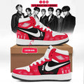 Personalized BTS Arirang World Tour 2026 Signed Sneakers BTS Tour Merch Kpop Gifts Ideas - Merchluma