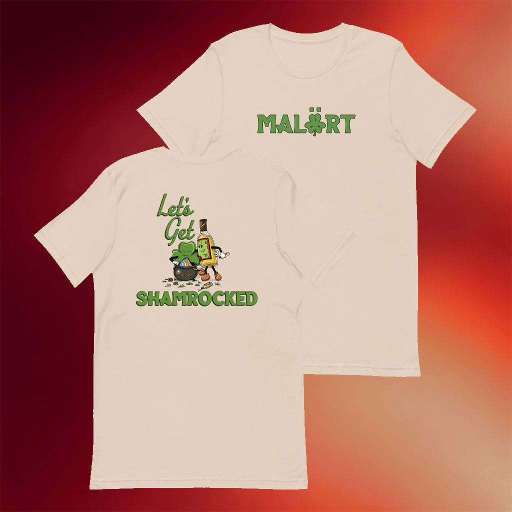 Jeppson's Malort Merch 2026 Let's Get Shamrocked Shirt Great Father's Day Gifts - Merchluma