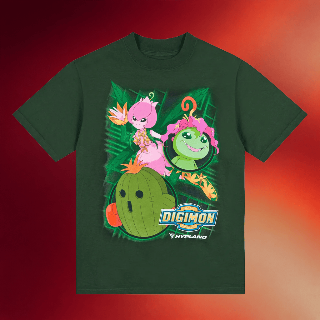 Hypland Merch Digimon Palmon Evolution Shirt Best Birthday Gift For Sister - Merchluma