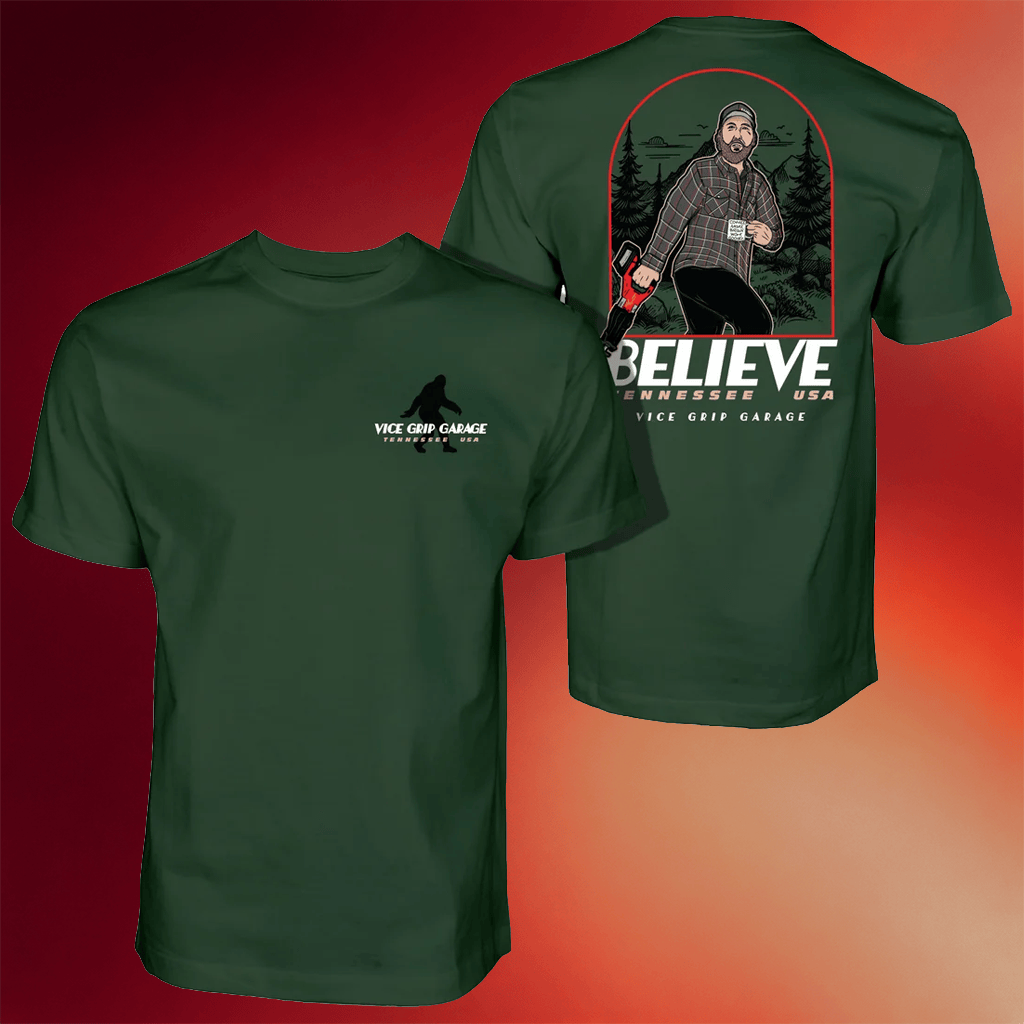 Vice Grip Garage Merch VGG Believe Shirt Best Gifts For Son In Law - Merchluma