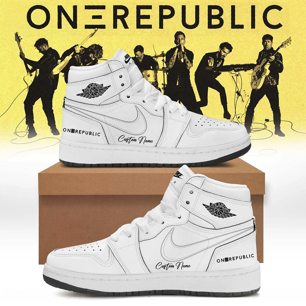 Personalized OneRepublic Merch 2026 Band Signature Shoes Sneakers Gift For Music Lovers - Merchluma