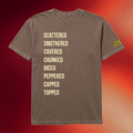 Waffle House Merch 2026 Scattered Smothered And Covered Shirt Great Father's Day Gifts - Merchluma