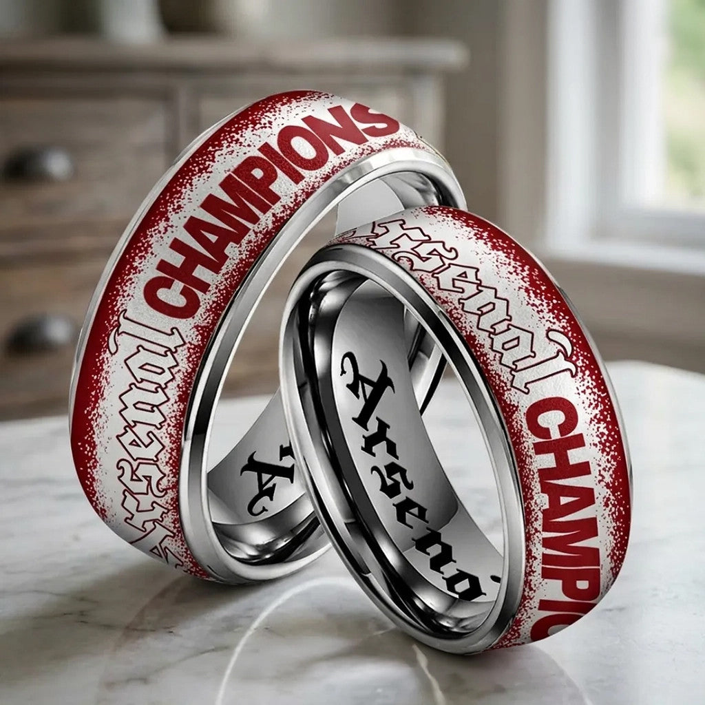 Arsenal FC Premier League Champions 2025 2026 Ring Arsenal Champions Gear Gift Idea For Fans - Merchluma