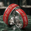 Arsenal Football Club 140th Anniversary 1886 2026 Ring Arsenal The Gunners Merch Gift For Fans - Merchluma