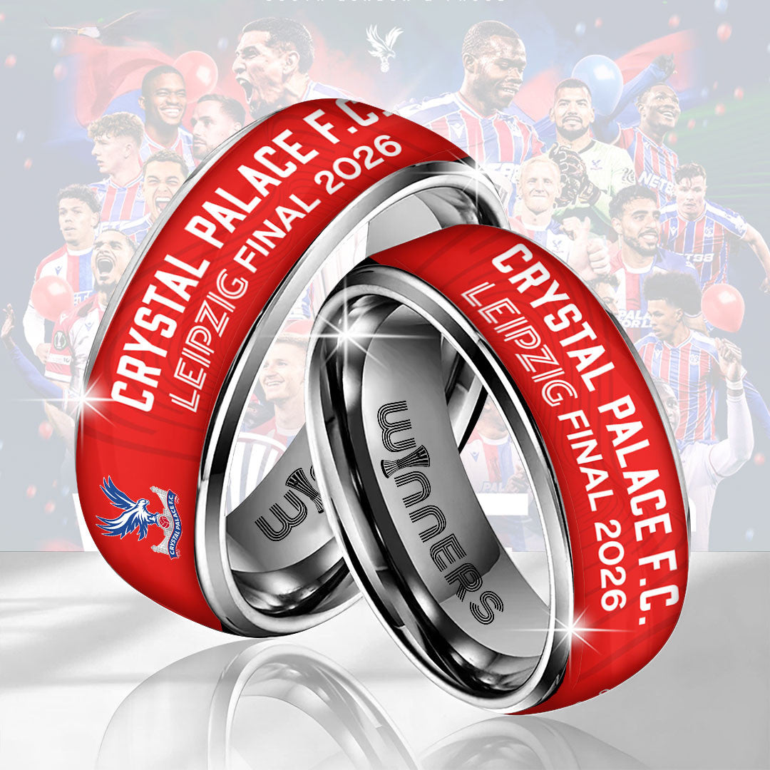 Crystal Palace FC Conference League Winners 2026 Ring Crystal Palace Merch Father's Day Present - Merchluma