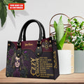 Personalized Ozzy Osbourne Tracklist Leather Handbag Ozzy Osbourne Merch Birthday Gift For Mom - Merchluma