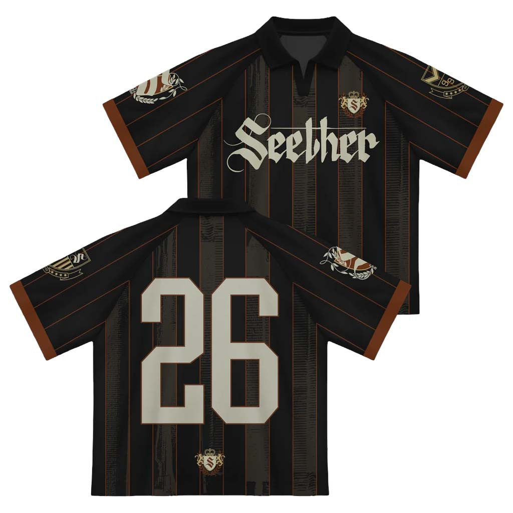 Seether Merch 2026 Seether Soccer Jersey Shirt Gifts For Rock Music Lovers - Merchluma