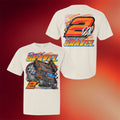 David Gravel Merch 2026 Throwback T-Shirt Best Gifts For Racing Lovers - Merchluma