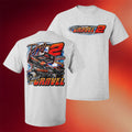 David Gravel Merch 2026 Retro T-Shirt David Gravel Racing Shirt Best Gift For Brothers - Merchluma