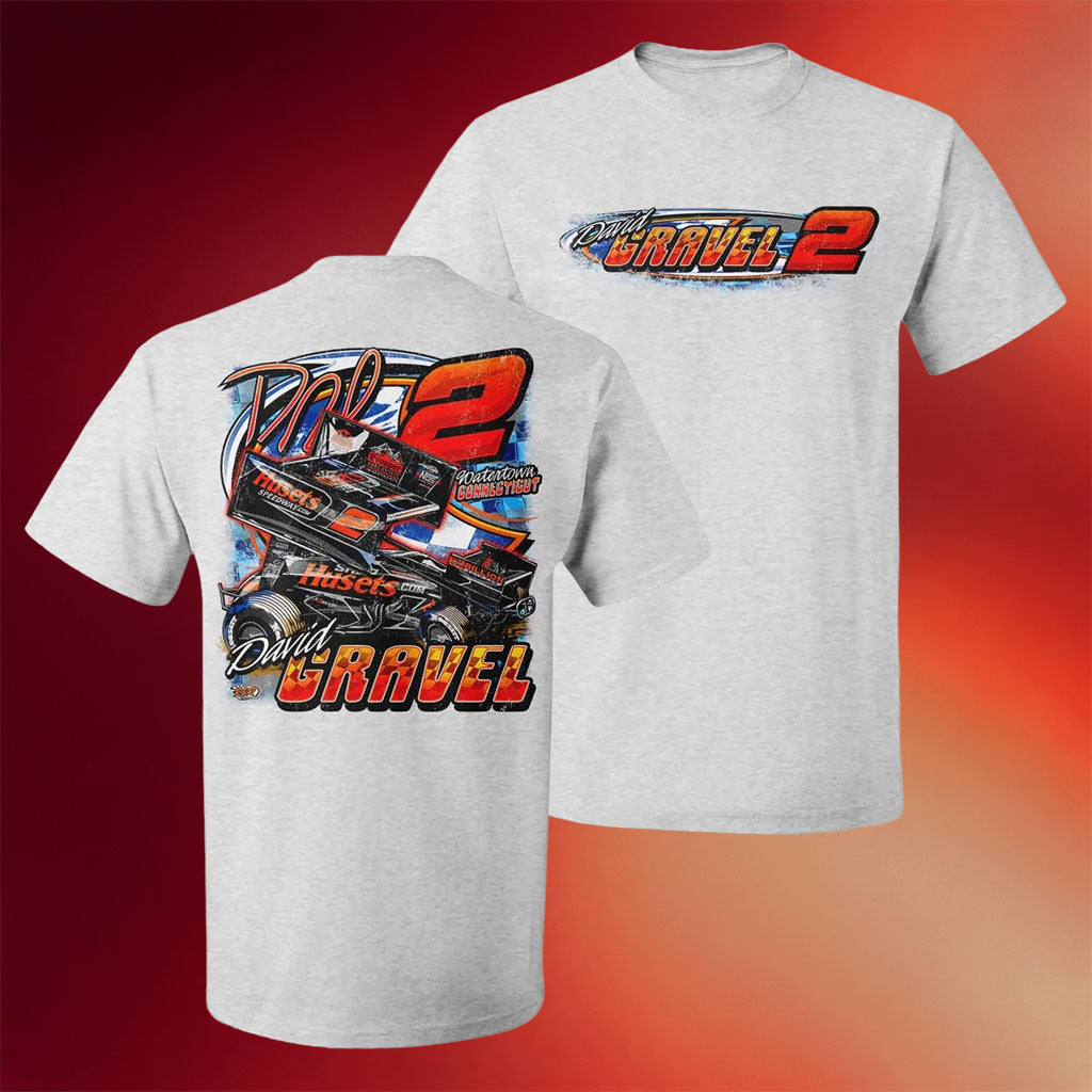 David Gravel Merch 2026 Retro T-Shirt David Gravel Racing Shirt Best Gift For Brothers - Merchluma