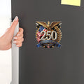 250 Years USA Anniversary Fridge Magnet 250 United States Of America Merch Gift Ideas - Merchluma