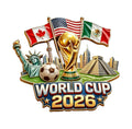 World Cup 2026 USA Canada Mexico Pin Button FIFA World Cup Merch Gifts For Soccer Lovers - Merchluma
