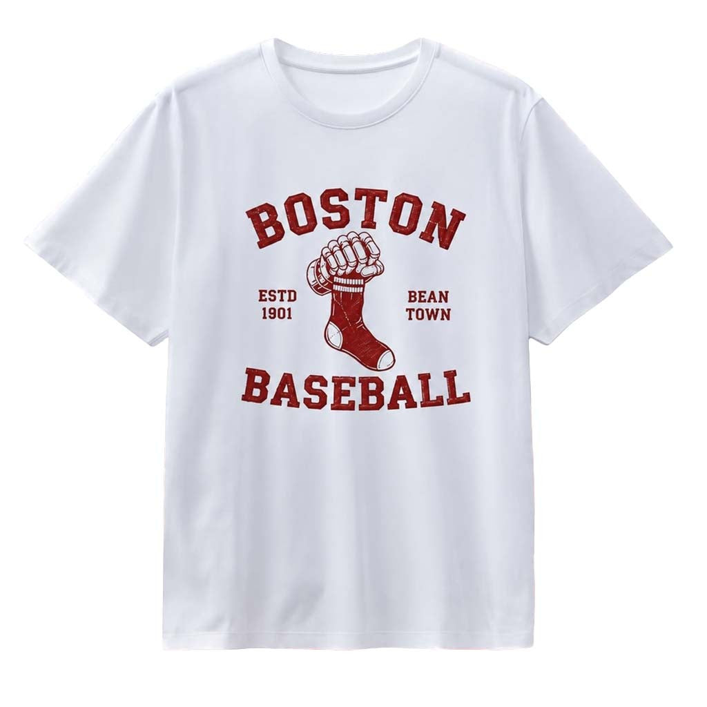 Boston baseball Estd 1901 Bean Town T-Shirt Boston Red Sox Merch Gifts For Baseball Fans - Merchluma