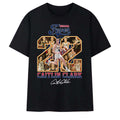 Caitlin Clark #22 Indiana Fever Signature Number Collage T-Shirt Caitlin Clark Merch Fan Gear - Merchluma