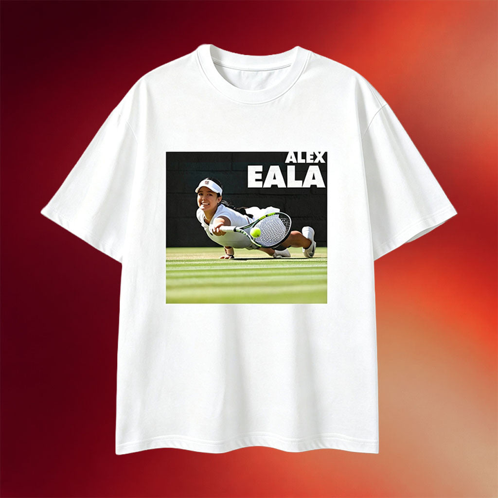 Alex Eala Merch 2026 Alex Eala Tennis Silhouette T-Shirt Alex Eala Champion Merch Gift For Fans - Merchluma