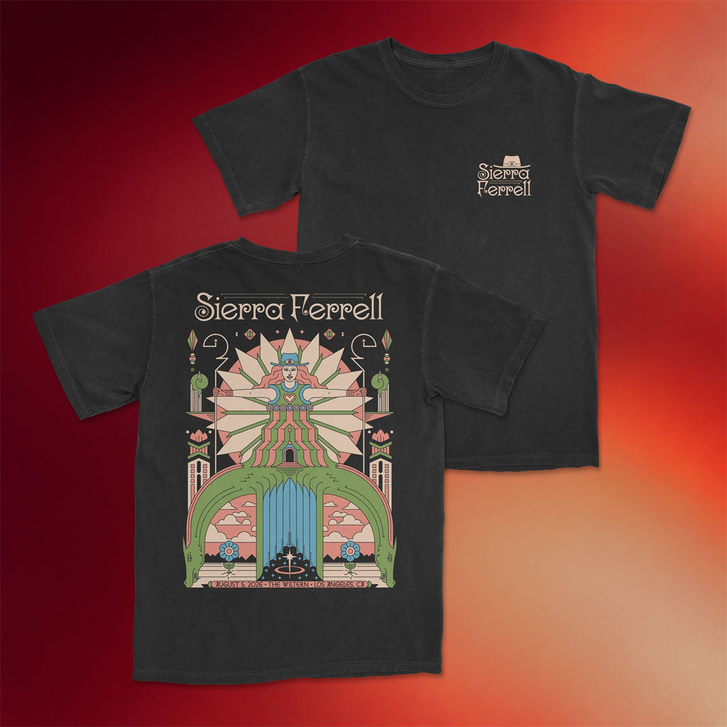 Sierra Ferrell Merch 2026 The Wiltern T-Shirt Gift Ideas For Music Lovers - Merchluma