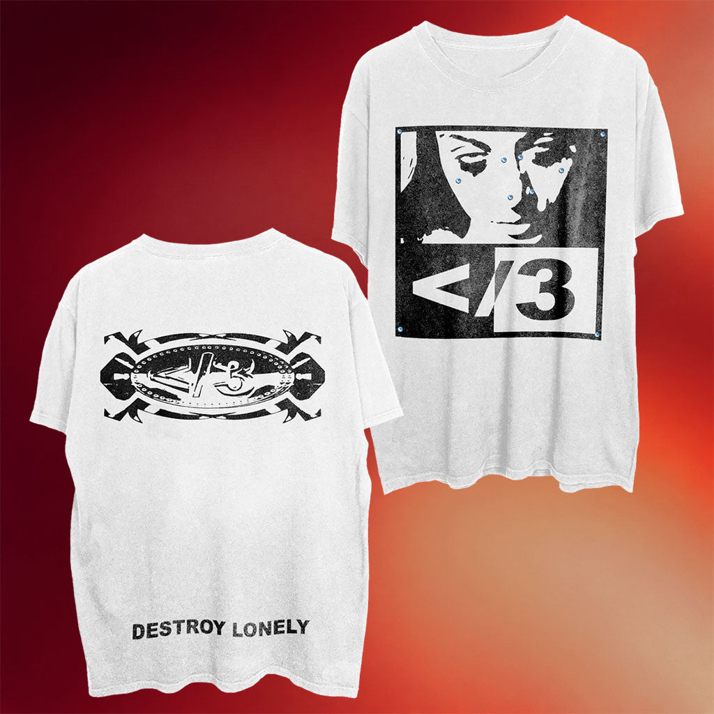 Destroy Lonely Merch 2026 Piercing Girl T-Shirt Destroy Lonely Shirt Gift For Rap Fans - Merchluma