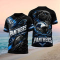 Carolina Panthers Football Panther Mascot Graphic Shirt Panthers Merch Football Fan Gifts - Merchluma