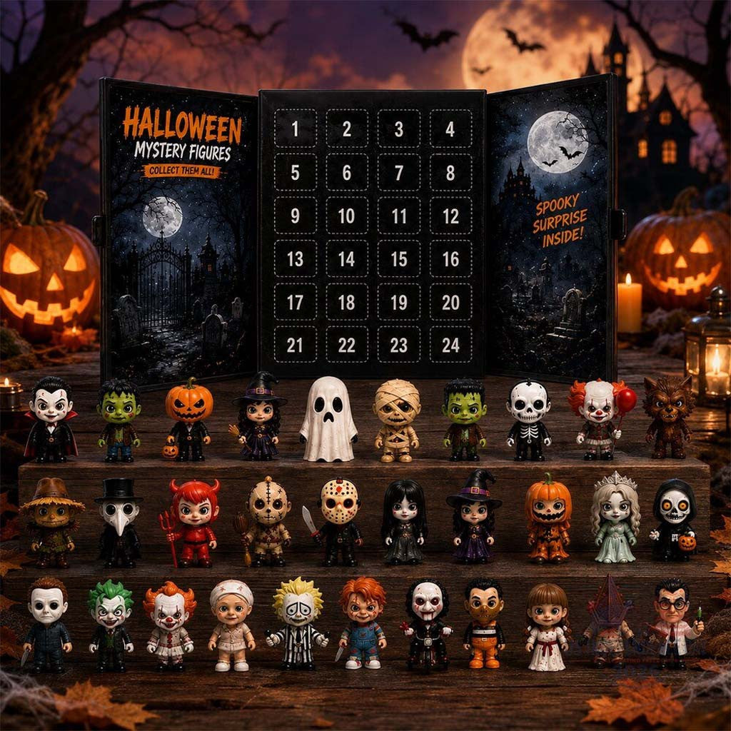 24 Day Horror And Spooky Mystery Figure Halloween Advent Calendar 2026 Halloween Gifts - Merchluma