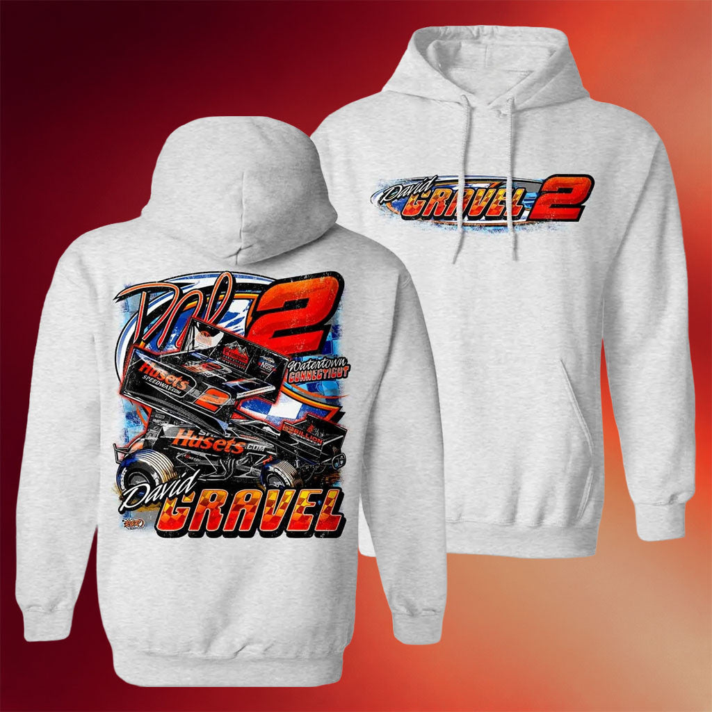 David Gravel Merch 2026 Retro Hoodie Racing Fan Apparel Birthday Gift For Husband - Merchluma