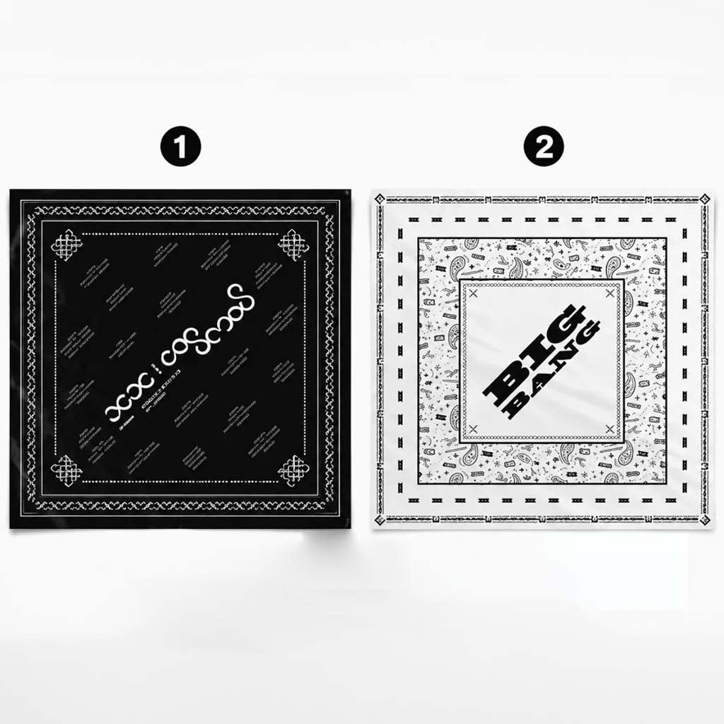 Big Bang World Tour In Goyang 2026 2027 Merch Paisley Bandanas Gifts For Music Fans - Merchluma