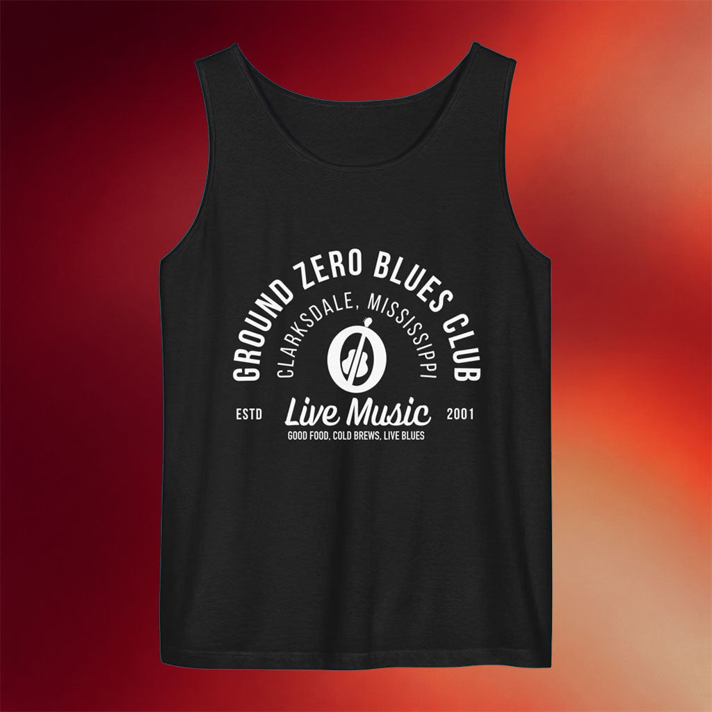 Ground Zero Blues Club Merch 2026 Live Music Tank Top Unique Gifts For Music Lovers - Merchluma