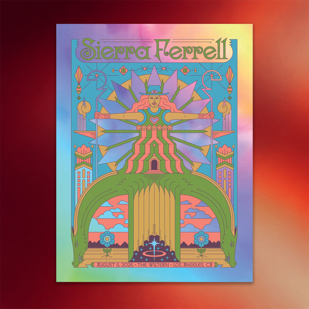 Sierra Ferrell Merch 2026 Event Los Angeles CA Poster Wall Decor Gift for Music Lovers - Merchluma