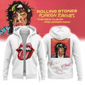 The Rolling Stones Merch 2026 Foreign Tongues Album Signed Zip Hoodie Present for Music Fans - Merchluma
