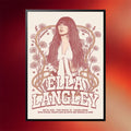 Ella Langley Merch 2026 Dickies Arena Tour Fort Worth Texas August 15th Poster Home Decor - Merchluma