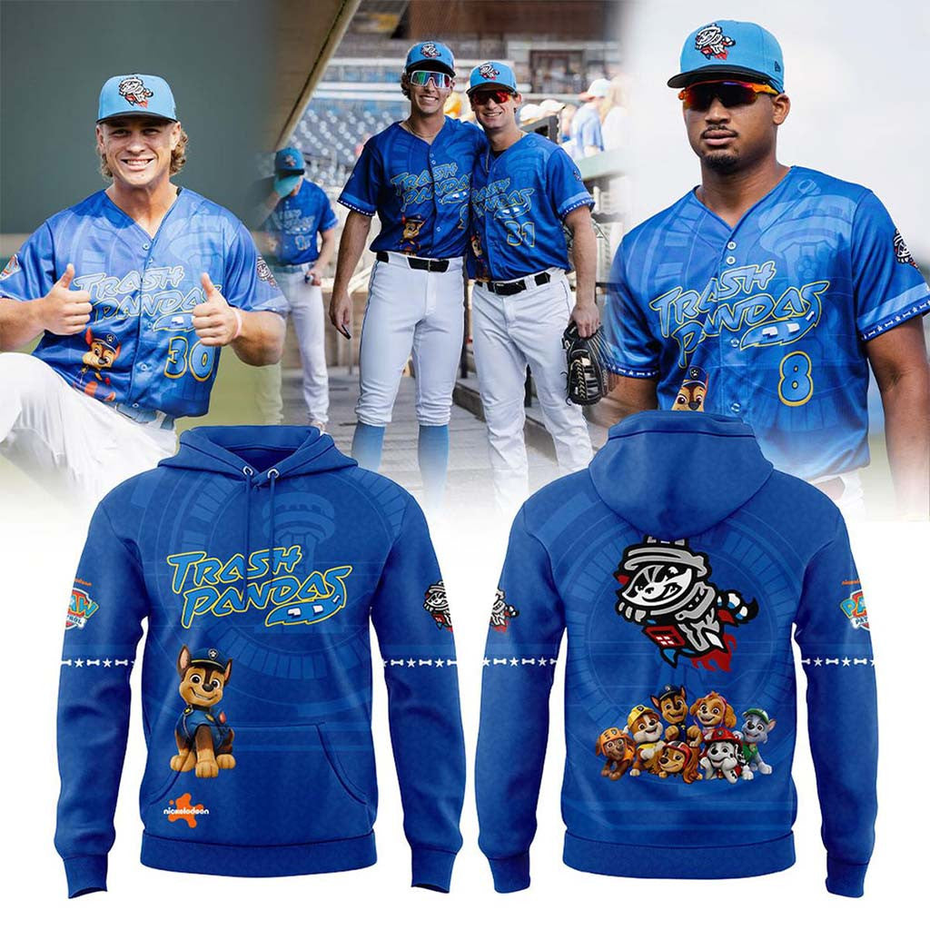 Rocket City Trash Pandas Paw Patrol Adventure And Chase Appearance Hoodie Fan Gear Gift' - Merchluma
