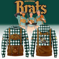 Wisconsin Brats Rawlings Replica Hoodie Wisconsin Brats Merch Gift Idea For Baseball Fans - Merchluma