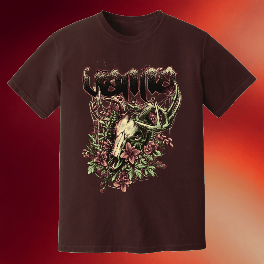 Vanna Merch 2026 Deer Skull T-Shirt Vanna Band Shirt Best Gift For Music Lover - Merchluma