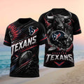 Houston Texans Football Fierce Bull Helmet Sports Shirt Houston Texans Merch Gift For Fans - Merchluma