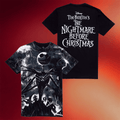 The Nightmare Merch The Nightmare Before Christmas Jack Skellington Storm Jumbo Graphic T-Shirt - Merchluma