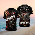 San Francisco 49ers Football Gold Miner Helmet Shirt SF 49ers Merch Present For Husband - Merchluma