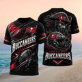 Tampa Bay Buccaneers Pirate Skull Football Graphic Shirt Buccaneers Merch Present For Fans - Merchluma