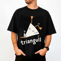 Triangull Triangle Seagull Bird Pun Cute Animal Wordplay T-Shirt Funny Shirt Gift For BFF - Merchluma