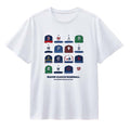 Major League Baseball The Cooperstown Collection Vintage Cap Collage T-Shirt Baseball Fans Gear - Merchluma