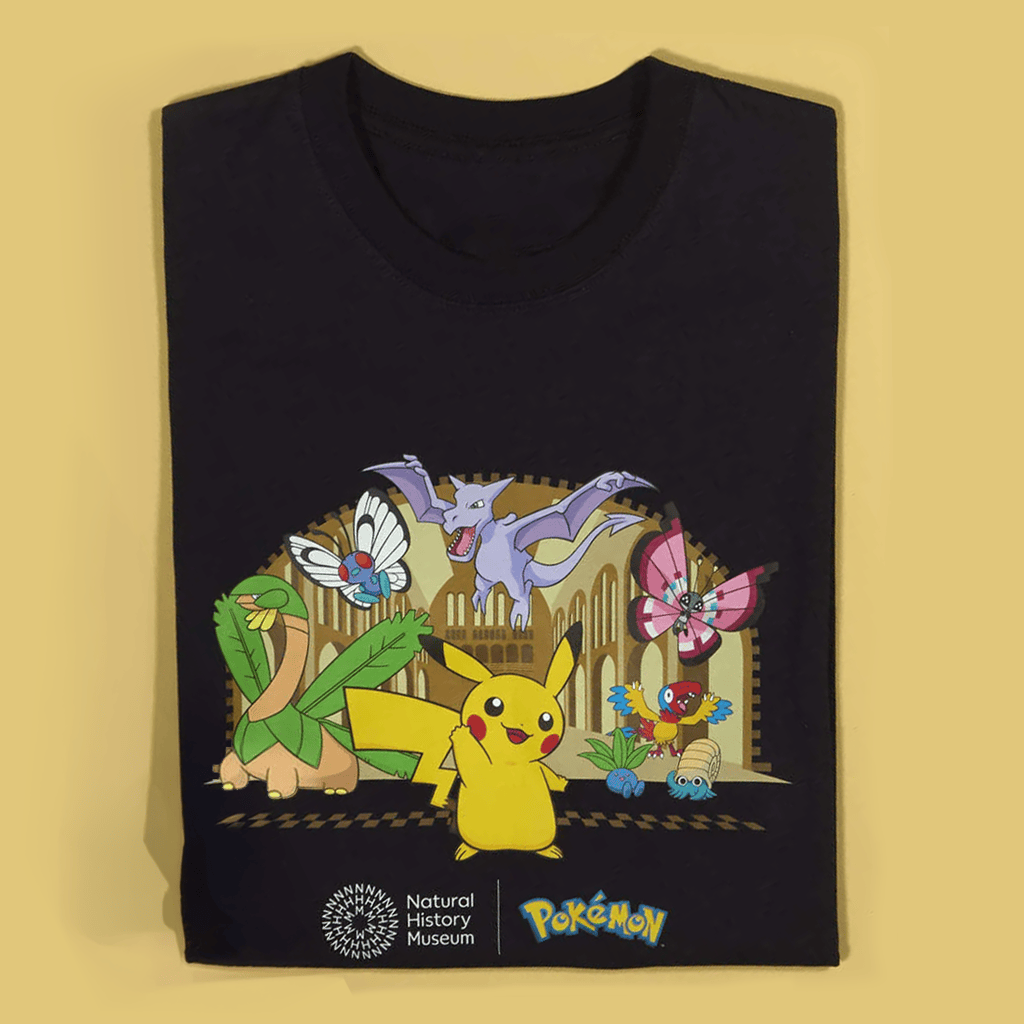 Pokemon X Natural History Museum Merch Pokemon Natural History Museum 2026 Shirt Gift For Her - Merchluma