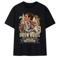 Drew Brees #9 New Orleans Saints Forever A Hall Of Famer Tribute T-Shirt Saints Merch Fan Gifts - Merchluma