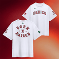 Mexico Born And Raised 2026 World Baseball Complex Shirt Mexico Baseball Merch Game Day Gifts - Merchluma