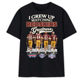 I Grew Up Watching Redskins Greatness Super Bowl Champions T-Shirt Washington Commanders Merch - Merchluma