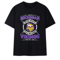 I Live In Michigan And Win Lose Or Tie Im A Die Hard Minnesota Vikings Fan T-Shirt Vikings Merch - Merchluma