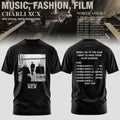 Charli XCX Music Fashion Film 2026 Tour T-Shirt Charli XCX Merch Music Lover Gift Ideas For Him - Merchluma